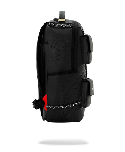 Zaino Sprayground nero HANGING POCKETS SHARK BACKPACK