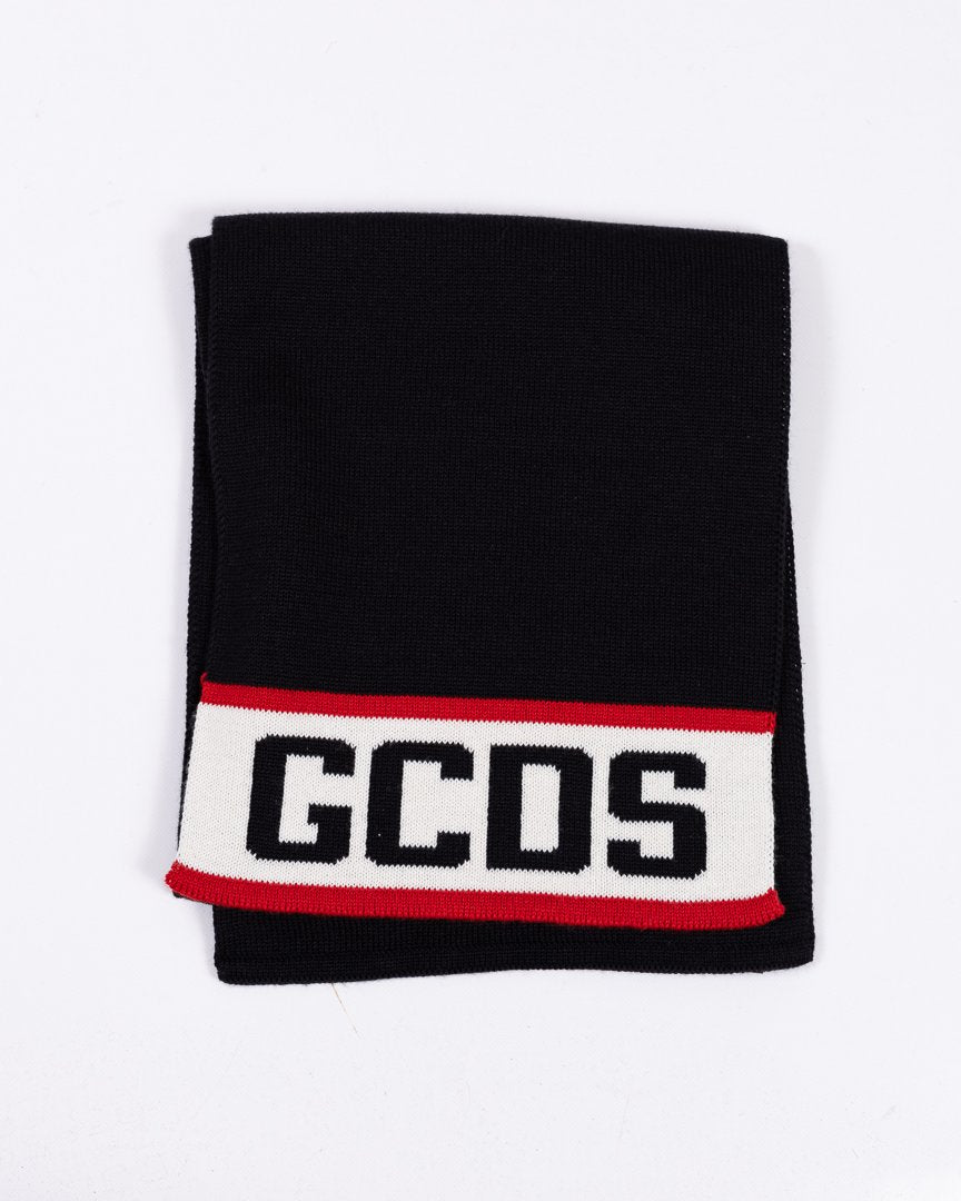 Sciarpa GCDS in misto lana "Band Logo"