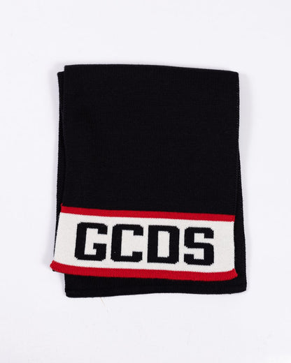 Sciarpa GCDS in misto lana "Band Logo"