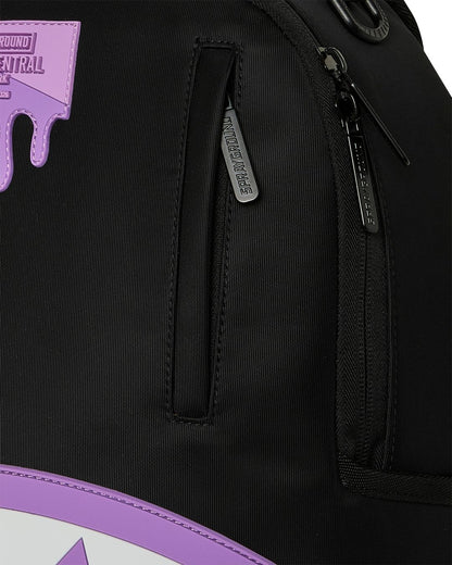 Zaino Sprayground nero SHARK CENTRAL LIGHT PURPLE BACKPACK