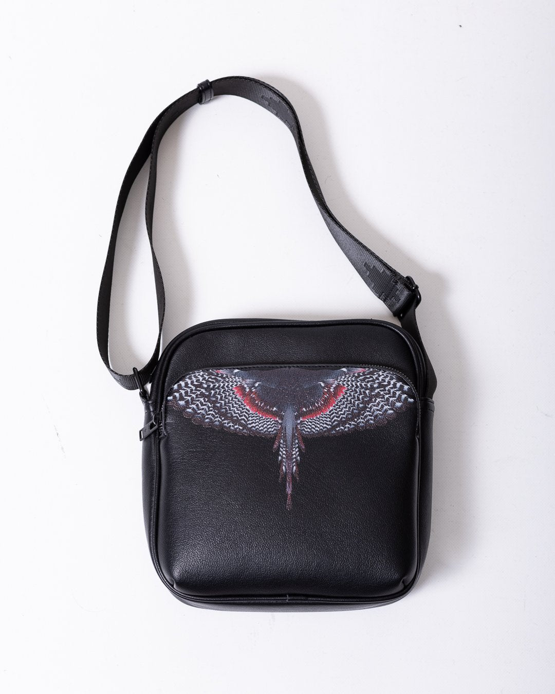 Tracolla Marcelo Burlon in ecopelle "Icon Wings"