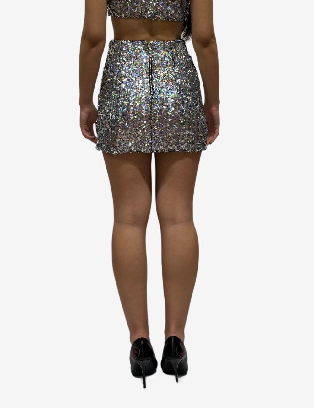 Gonna Silvian Heach con paillettes donna