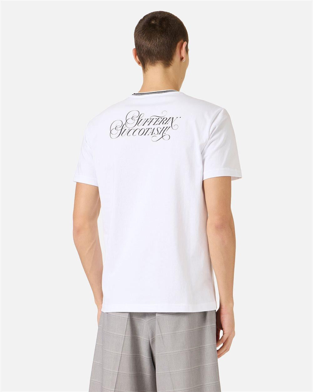 T-Shirt Iceberg con gatto Silvestro stampa e ricami