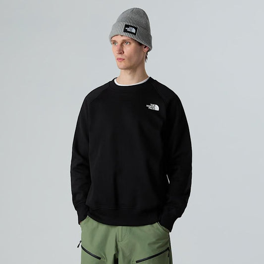 Felpa The North Face girocollo e logo stampato uomo