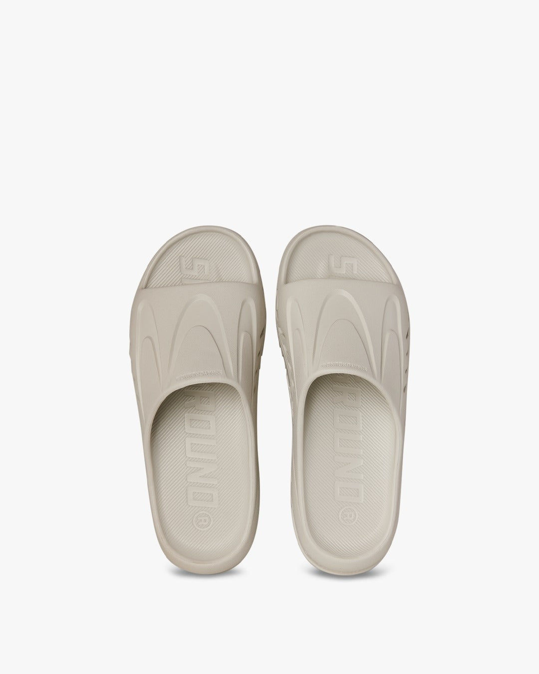 Ciabatte Sprayground bianco SHARK SLIDE WHITE  