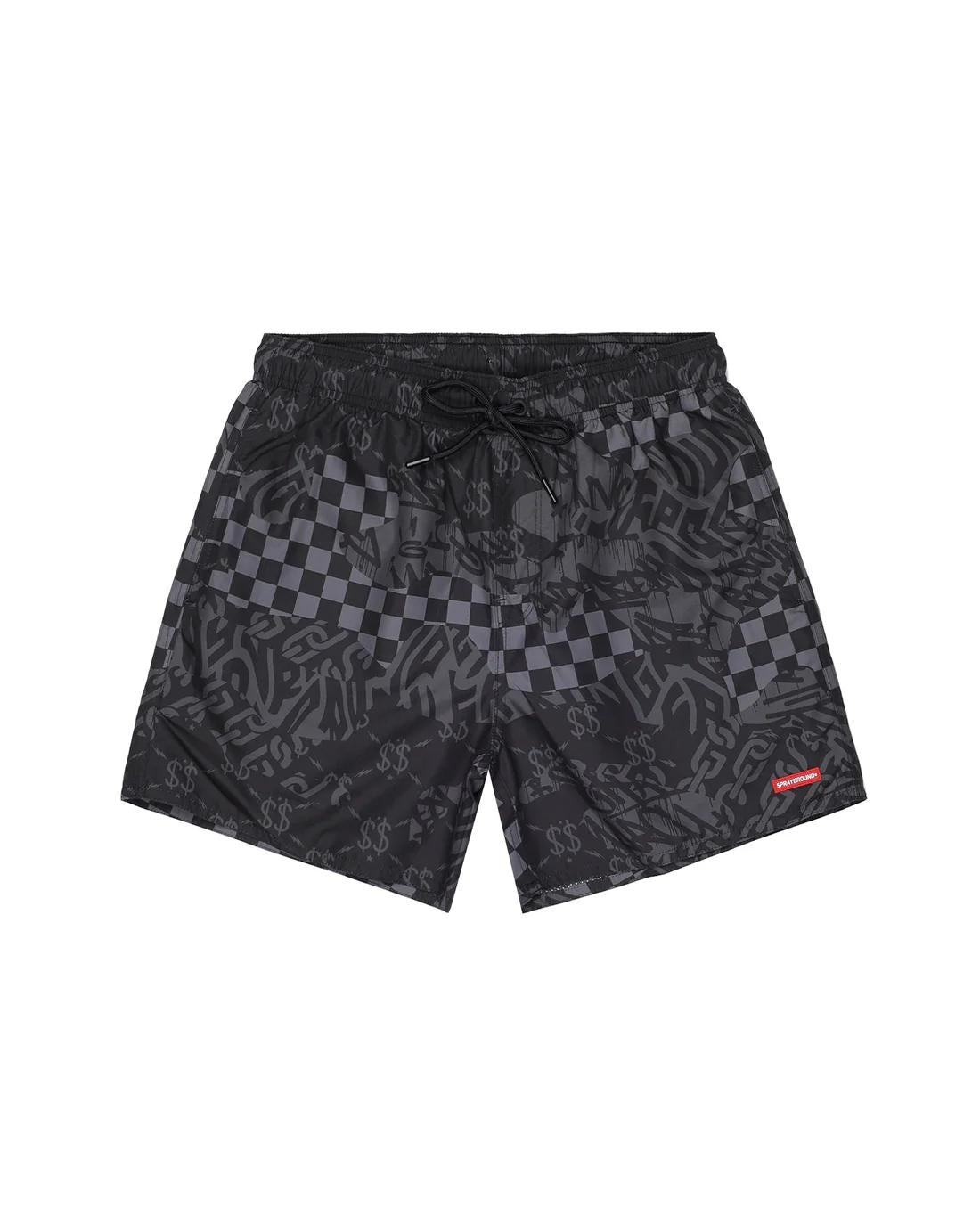 Boxer mare Sprayground fantasia con logo 3AM Check