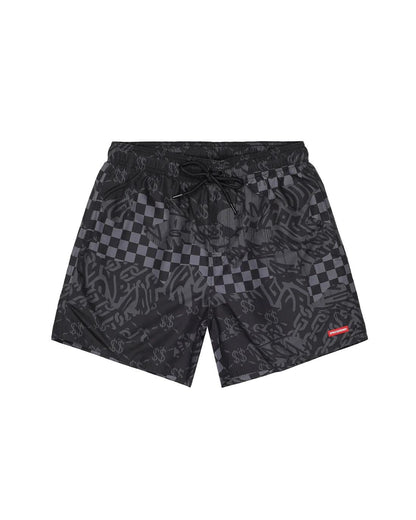 Boxer mare Sprayground fantasia con logo 3AM Check