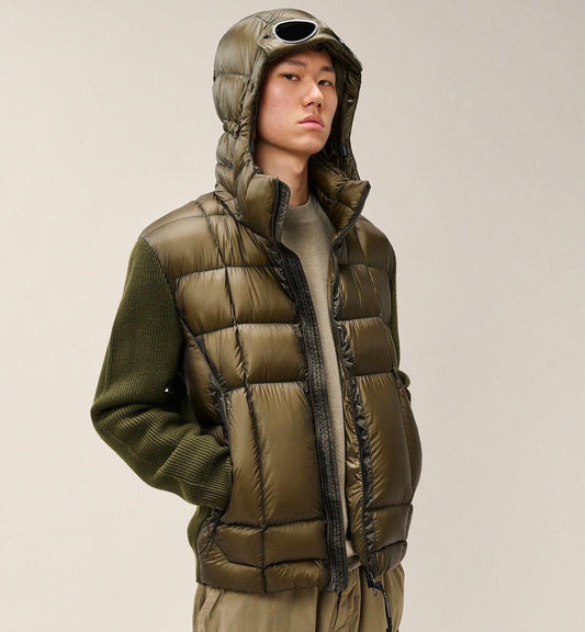 Giubbotto C.P. Company Extrafine Merino Wool Mixed Goggle Sweater