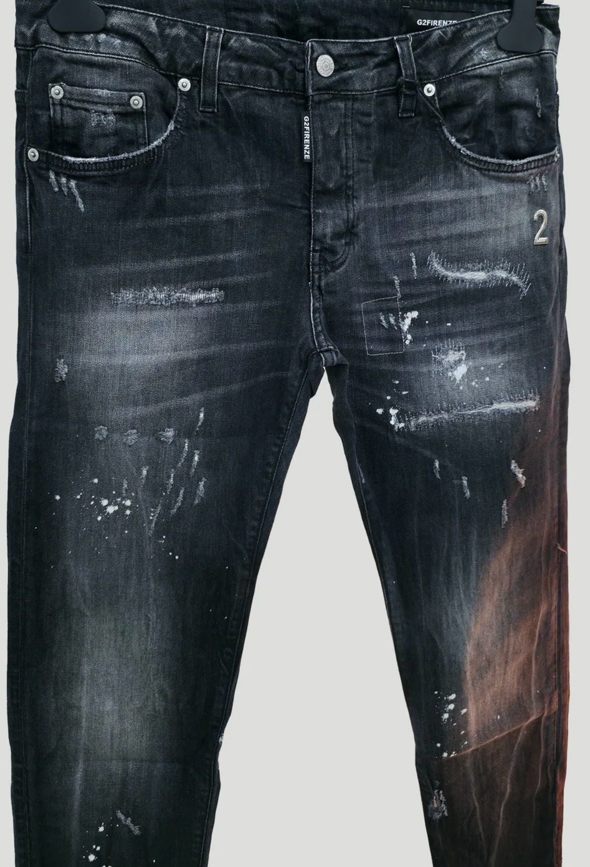 Jeans G2Firenze slim "Darkness" uomo