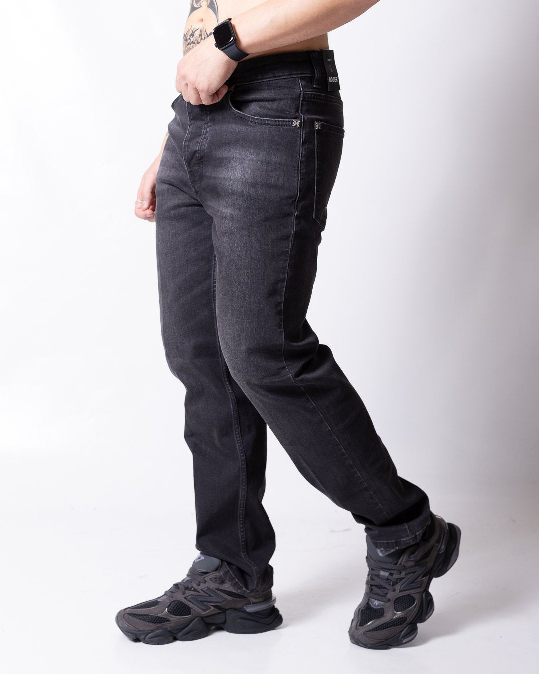 Jeans Richmond X skinny fit con patch logata uomo