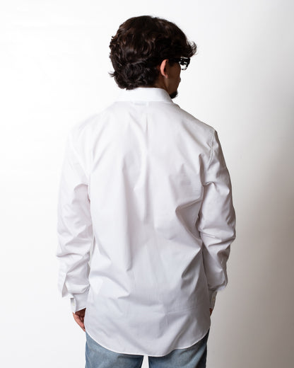 Camicia Moschino con taschino logato