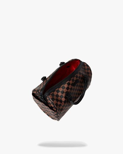 Borsa Sprayground marrone "CHECK 2 EMBOSS MINI DUFFLE"