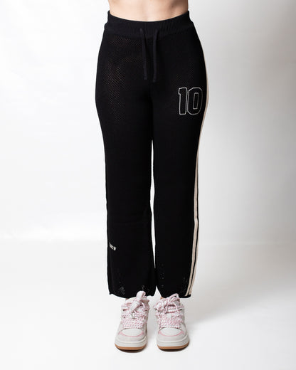 Pantalone Barrow in maglia traforata donna
