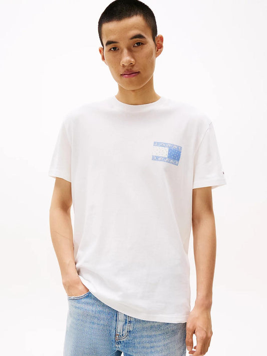 T-Shirt Tommy Jeans con stampe logate uomo