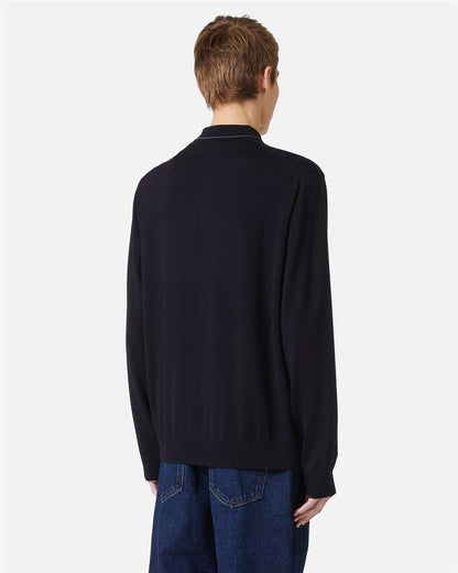 Maglia a polo Iceberg in lana uomo