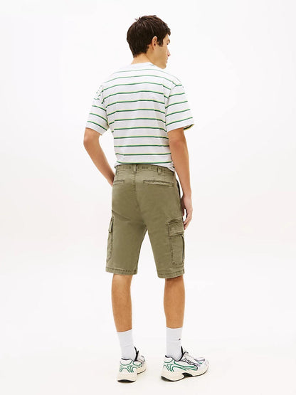 Short Tommy Jeans washed cargo uomo