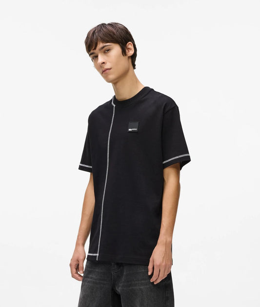 T-Shirt Karl Lagerfeld Jeans "Contrast" uomo