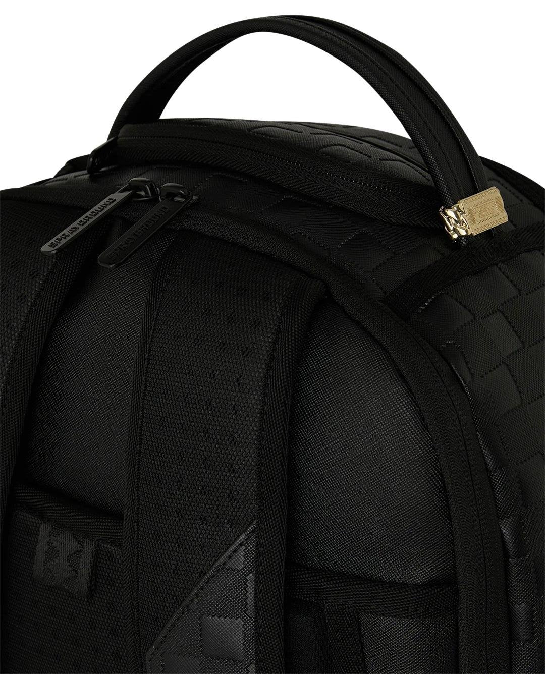 Zaino Sprayground nero RAISED CHECK BACKPACK