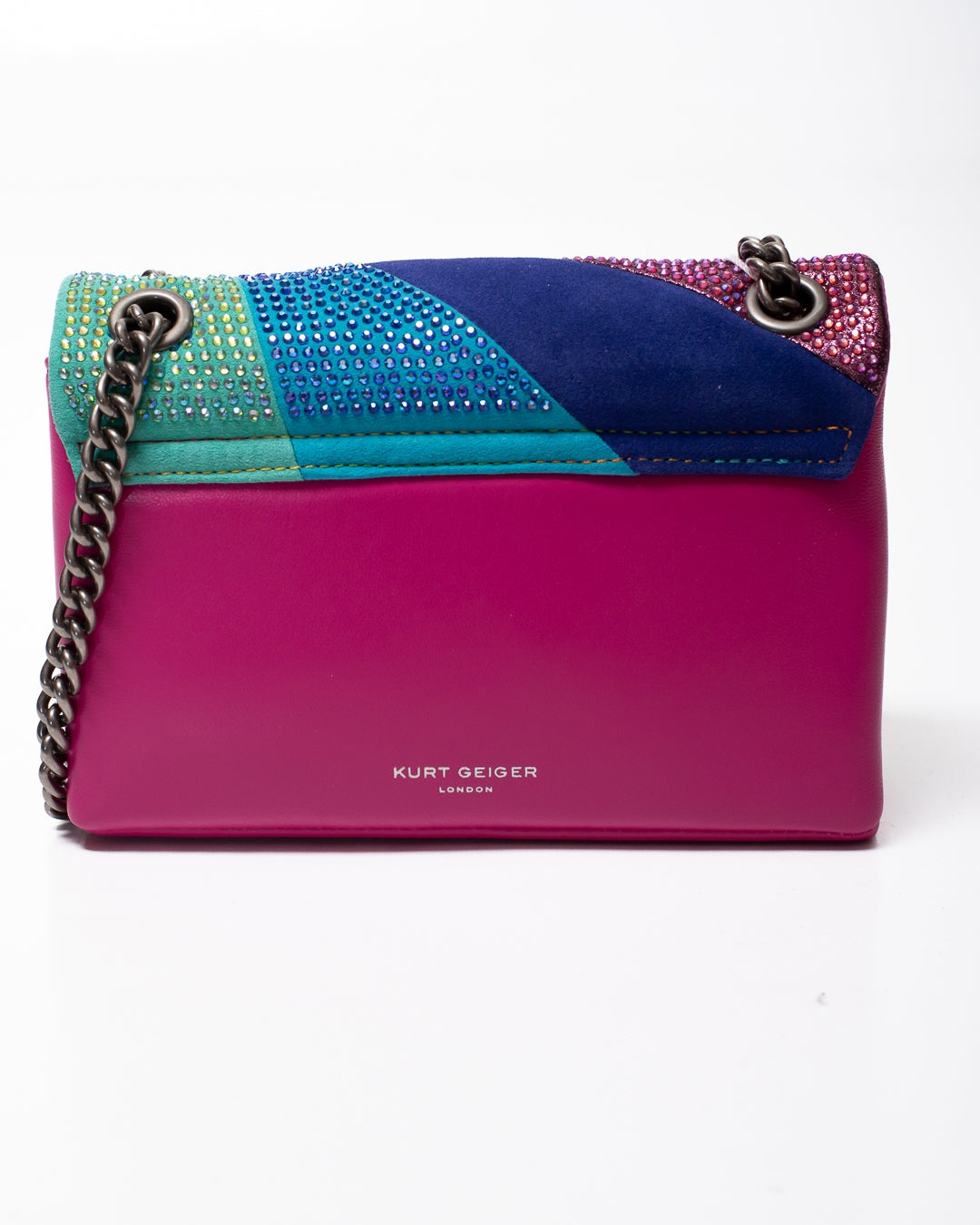 Borsa Kurt Geiger "Mini Kensington Multicolor" donna