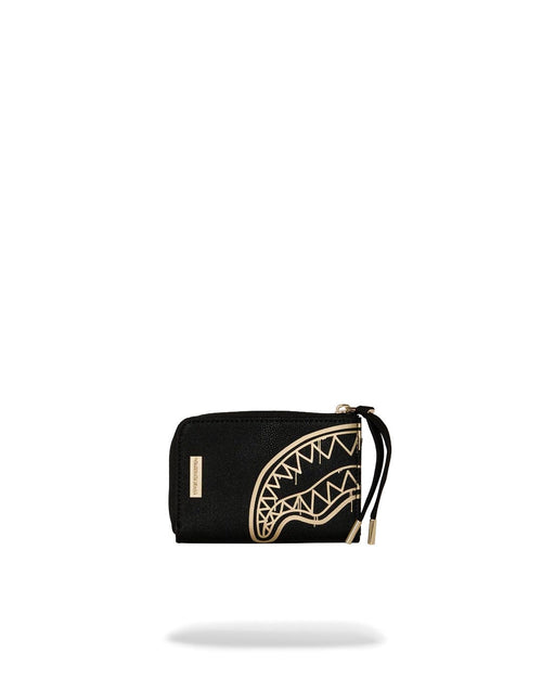 Portafoglio Sprayground nero "That gold drap wallet" 