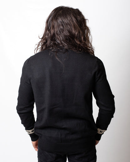 Cardigan Richmond X in maglia fullzip uomo