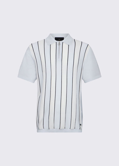 Polo Liu Jo in maglia con mezza zip uomo