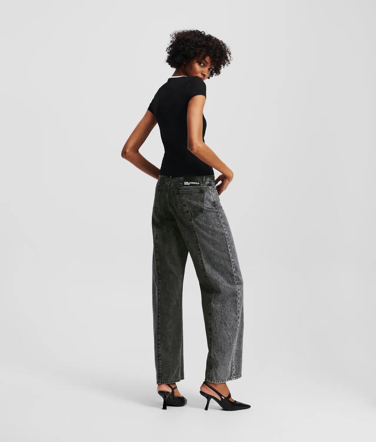 Jeans Karl Lagerfeld Jeans relaxed cinque tasche donna