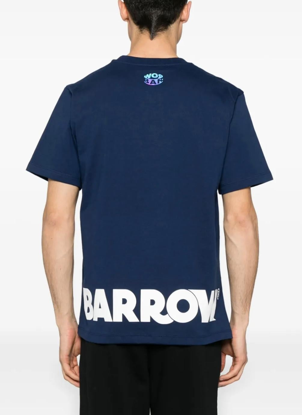 T-Shirt Barrow classic con logo stampato