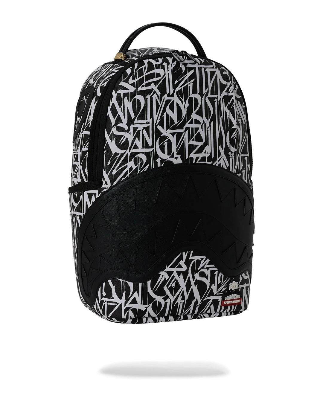 Zaino Sprayground nero WYNWOOD WALLS DEFER BACKPACK