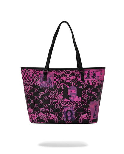 Borsa Sprayground rosa "ORGANZA SHARK TOTE"