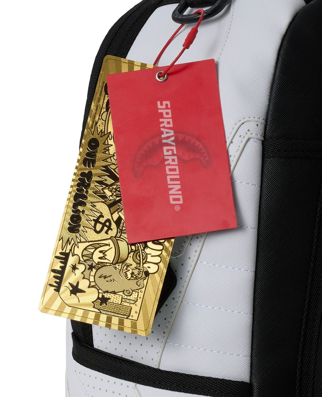 Zaino Sprayground bianco INTERSTELLA' FASHION KILLA' BACKPACK 