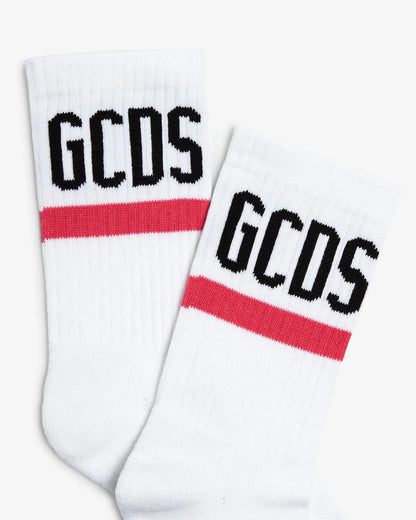 Calze GCDS in spugna con logo a contrasto
