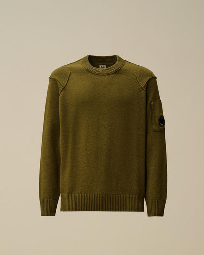 Maglia C.P. Company girocollo in misto lana uomo
