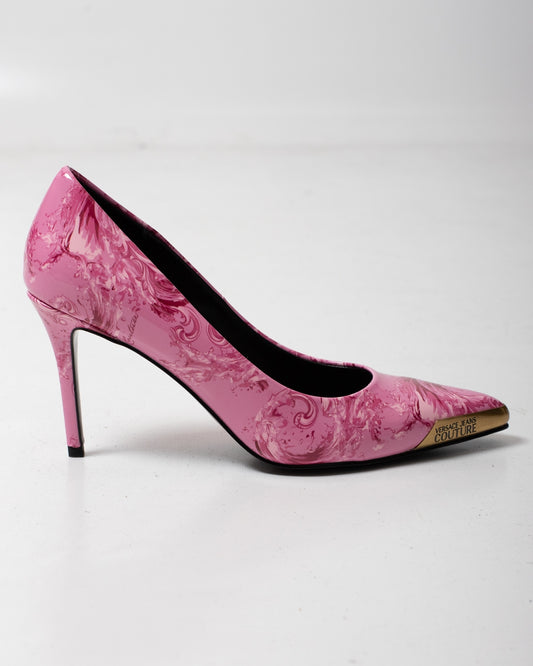 Tacchi Versace Jeans Couture "Baroque Print" donna