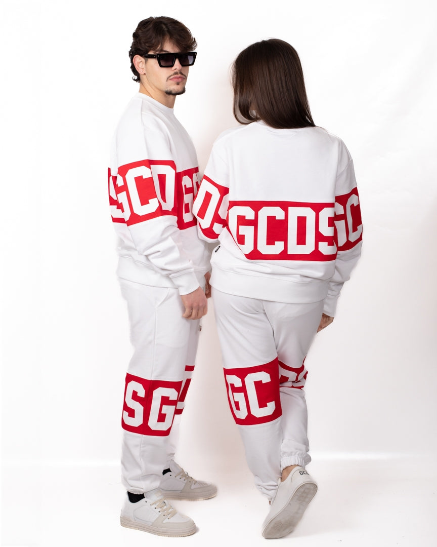 Pantalone GCDS "Band Logo" in felpa