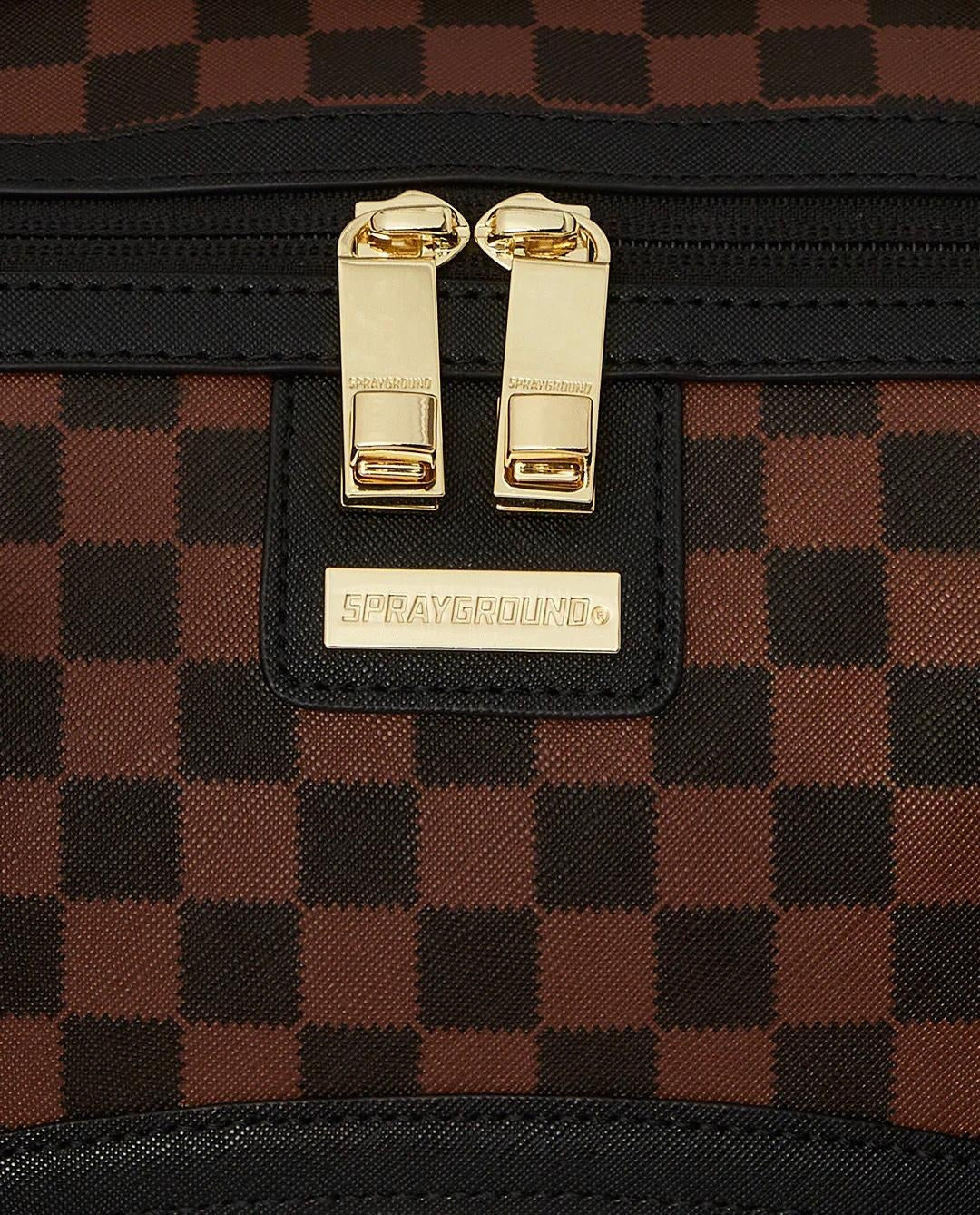 Borsone Sprayground marrone Sawtooth sharks in paris large duffle