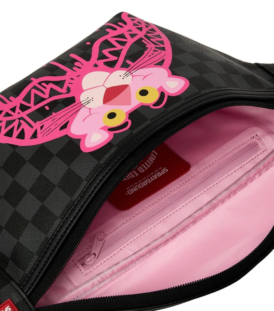 Marsupio Sprayground nero "Pink Panther: drippy diamons savvy crossbody"