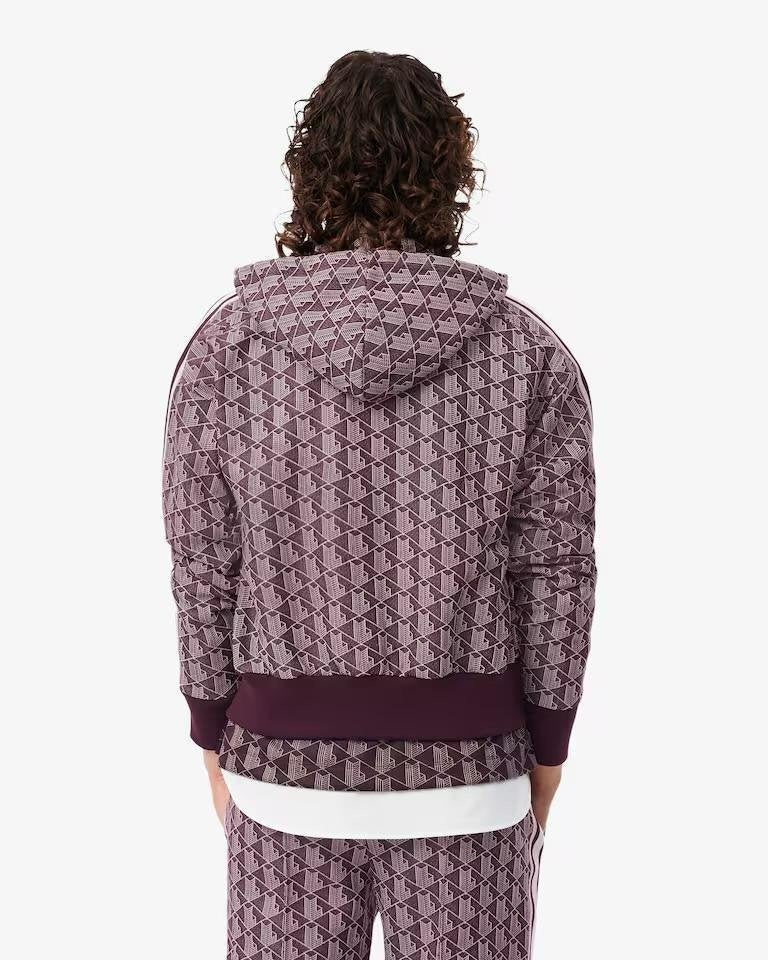 Felpa Lacoste fullzip con cappuccio donna
