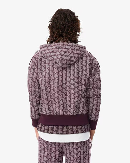 Felpa Lacoste fullzip con cappuccio donna
