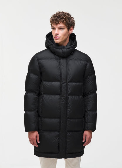 Piumino Colmar lungo puffy con cappuccio staccabile uomo