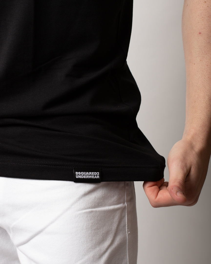 Canotta Dsquared2 logata uomo