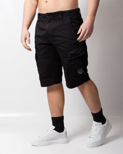 Bermuda C.P. Company cargo in satin stretch uomo