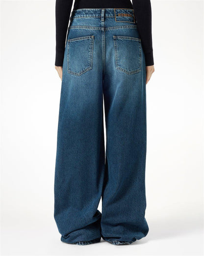 Jeans Iceberg a palazzo cinque tasche