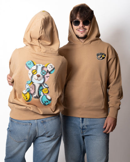 Felpa Barrow "Teddy Baseball" con cappuccio