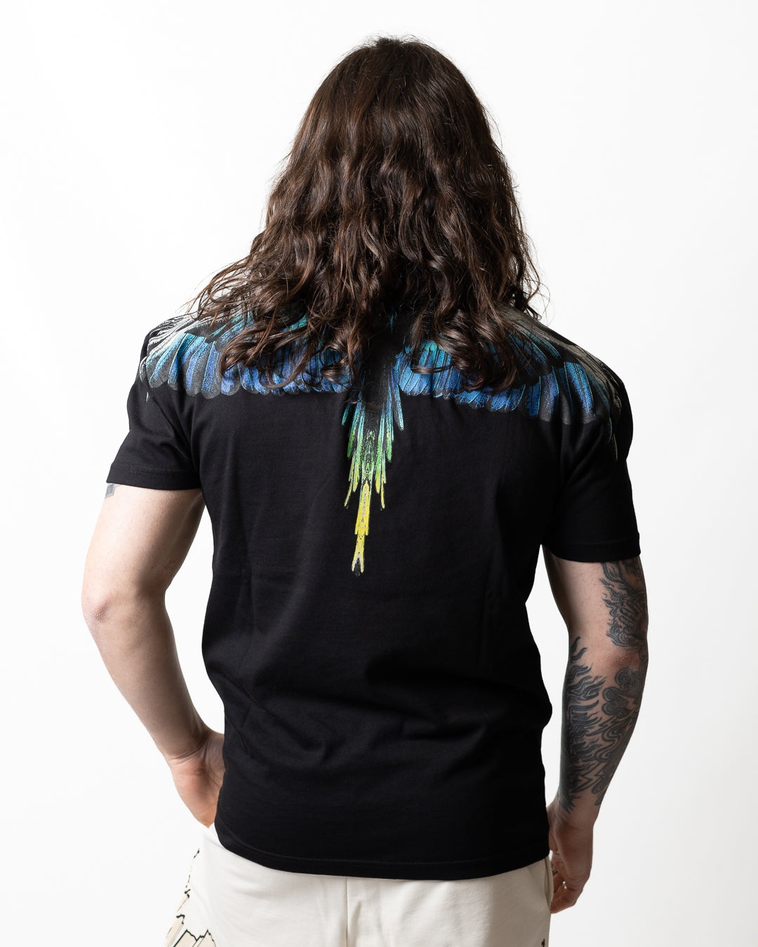 T-Shirt Marcelo Burlon "Icon Wings Colorfull" uomo
