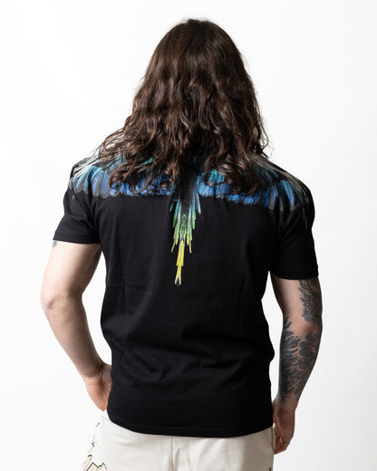 T-Shirt Marcelo Burlon "Icon Wings Colorfull" uomo