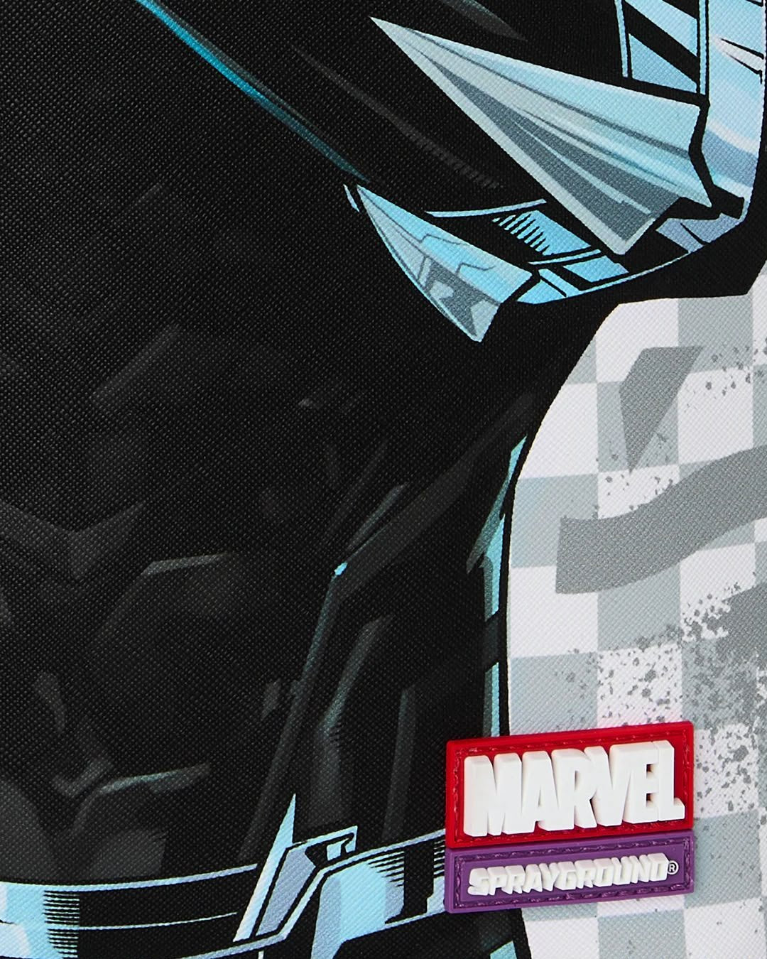Zaino Sprayground bianco MARVEL  WAKANDA FOREVER WHITE CHECK BACKPACK