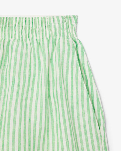 Shorts Lacoste stampa a righe