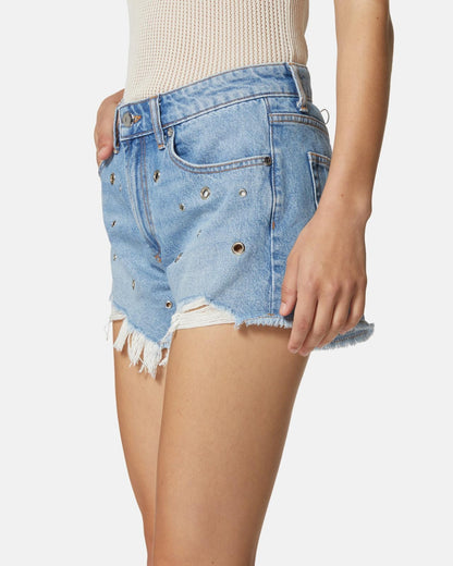 Short Silvian Heach con anelli in metallo donna