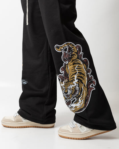 Pantalone Comme des Fuckdown in felpa con stampe uomo